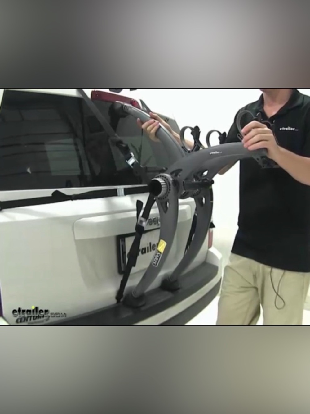 Saris Bones 3 Bike Rack Trunk Mount-  (sedan, hatchback, van).